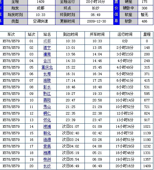 最新火車時刻表查詢指南